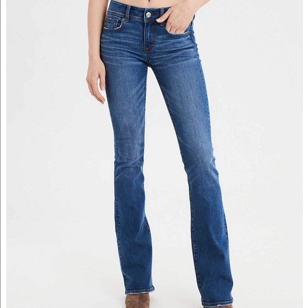 American Eagle Kick Boot Super Stretch Jeans